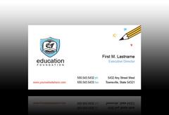 non-profit-academic-organization-business card-template
